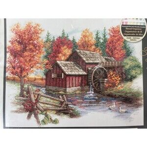 Dimensions GLORY OF AUTUMN Counted Cross Stitch Kit #35199 14"x11" Brand New